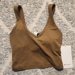 Lululemon Brown Sports Tank Bra Size 4